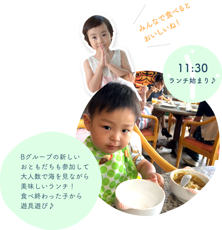 12:00 ランチタイム